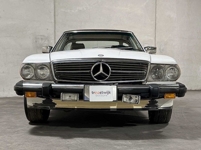 Mercedes-benz 560sl 5.6 v8 230pk 1987 sl-klasse youngtimer - afbeelding 32 van  35