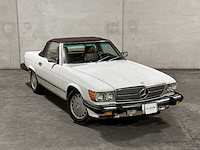 Mercedes-benz 560sl 5.6 v8 230pk 1987 sl-klasse youngtimer - afbeelding 35 van  35