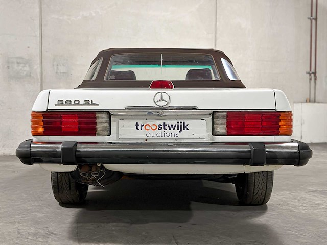Mercedes-benz 560sl 5.6 v8 230pk 1987 sl-klasse youngtimer - afbeelding 4 van  28