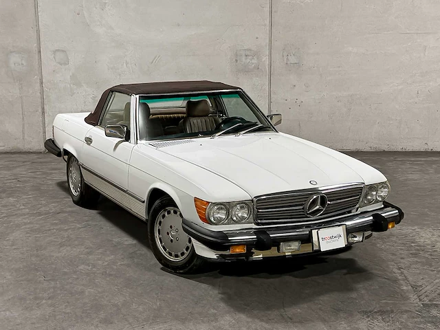 Mercedes-benz 560sl 5.6 v8 230pk 1987 sl-klasse youngtimer - afbeelding 9 van  36