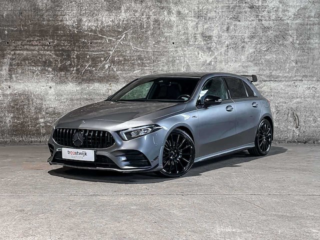 Mercedes-benz a180 d launch edition premium plus 116pk 2019 a-klasse, x-668-xh - afbeelding 1 van  43