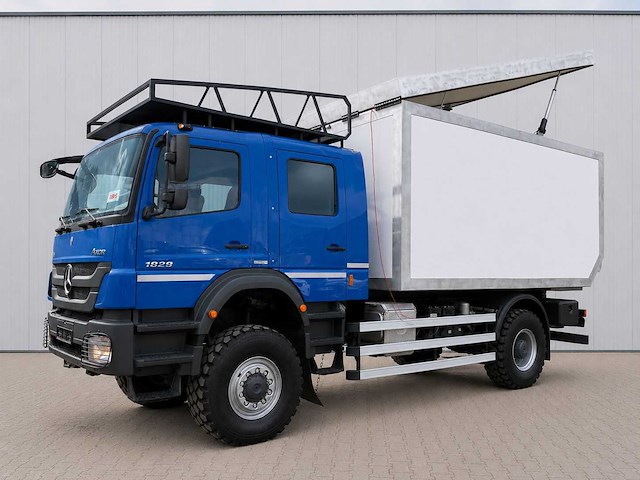 Mercedes-benz axor 1829 4x4 expedition-truck 2011 - afbeelding 1 van  10