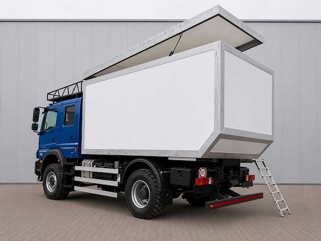 Mercedes-benz axor 1829 4x4 expedition-truck 2011 - afbeelding 2 van  10