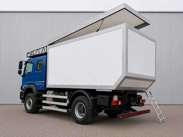 Mercedes-benz axor 1829 4x4 expedition-truck 2011 - afbeelding 2 van  9