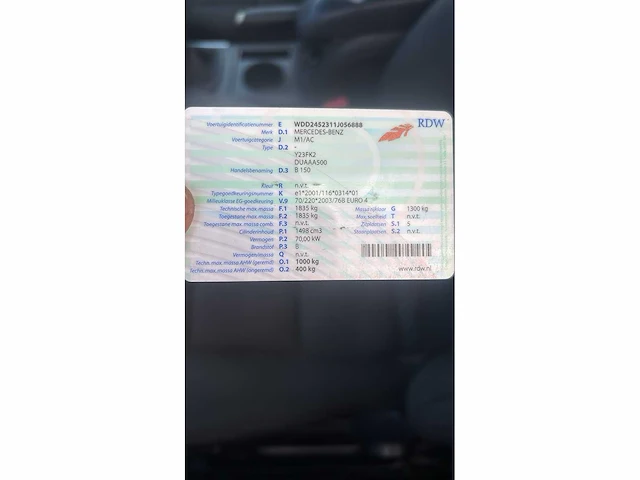 Mercedes-benz b-klasse 150 | 66-sk-hb - afbeelding 6 van  14