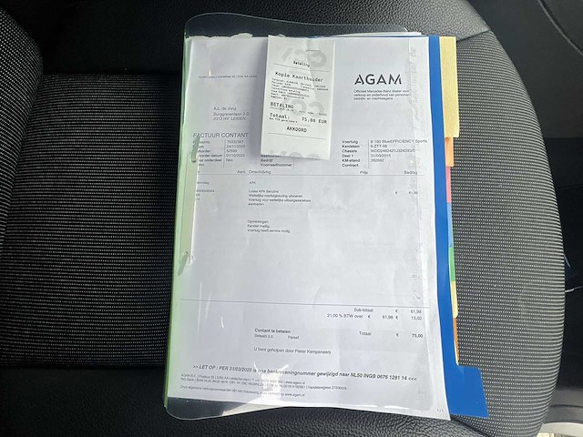 Mercedes-benz b-klasse 180 ambition 2015 | 6-ztt-56 - afbeelding 20 van  27