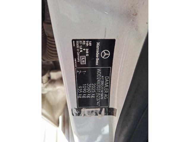 Mercedes-benz b-klasse 220 d ambition , g-333-hg - afbeelding 5 van  13