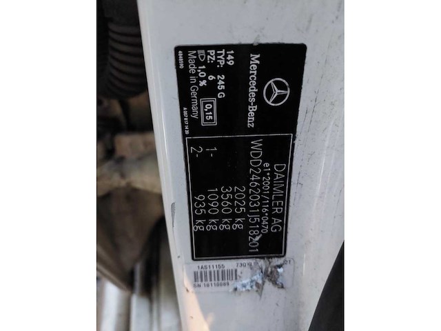 Mercedes-benz b klasse 220 d ambition , xh-527-l - afbeelding 4 van  12