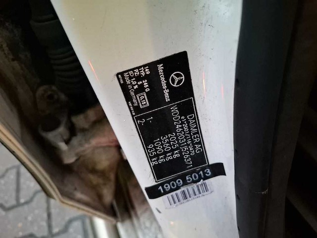 Mercedes-benz b220 d ambition automaat, g-502-fj - afbeelding 3 van  12