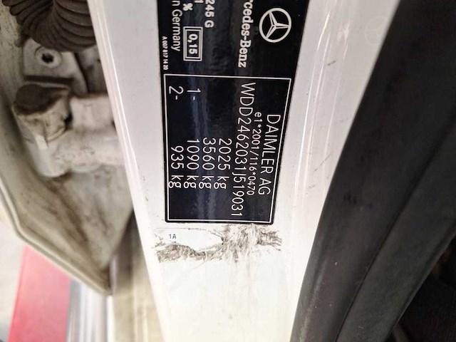 Mercedes-benz b220 d ambition automaat, xk-096-l - afbeelding 5 van  13