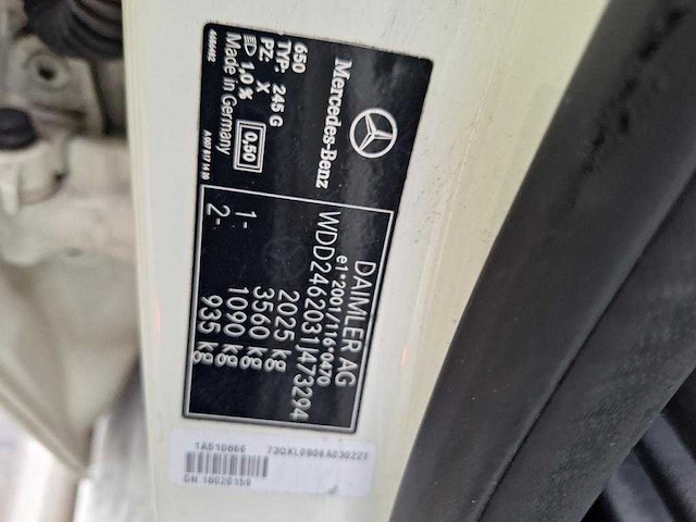 Mercedes-benz b220 d automaat, sj-037-x - afbeelding 3 van  12