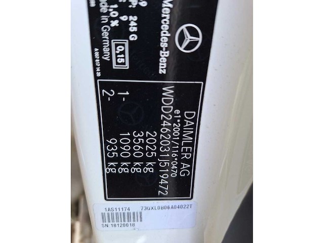 Mercedes-benz b220d automaat, ambition, xk-049-l - afbeelding 2 van  3