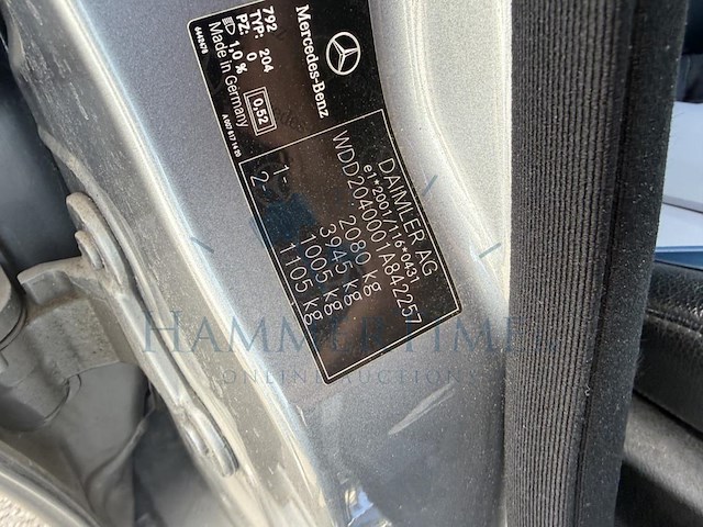 Mercedes-benz c-class (w204) c 180 cdi be start/stop, 2013 - afbeelding 21 van  34