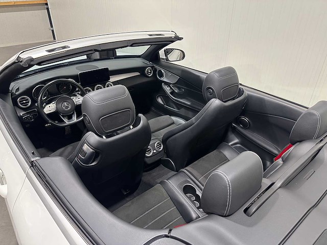 Mercedes-benz c-klasse cabrio 200 prem. plus pack gfl-22-g - afbeelding 27 van  29