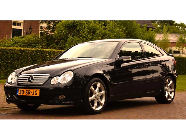 Mercedes-benz c-klasse sportcoupé 160 2006 - afbeelding 13 van  19