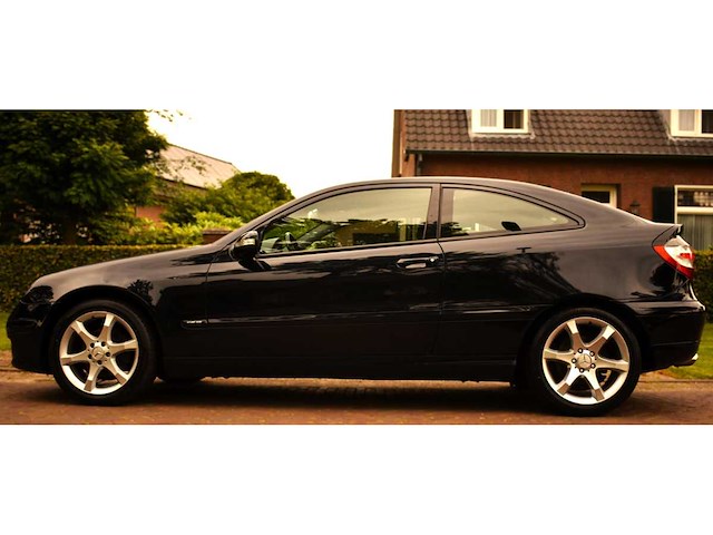 Mercedes-benz c-klasse sportcoupé 160 2006 - afbeelding 14 van  19