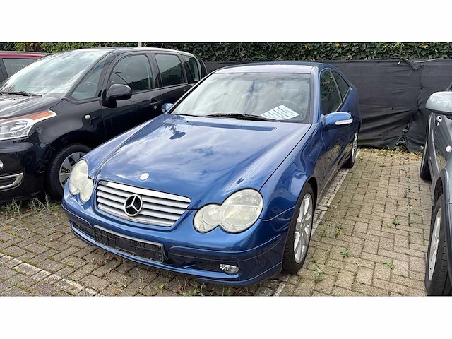 Mercedes-benz c-klasse sportcoupé 180 k., 21-nx-tp - afbeelding 1 van  15