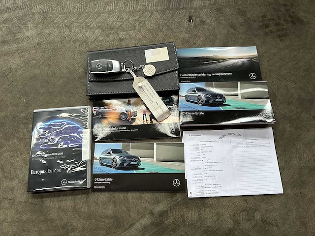 Mercedes-benz c160 estate business solution amg limited 129pk 2020 (origineel-nl+1e eigenaar) c-klasse, h-550-dn - afbeelding 36 van  44