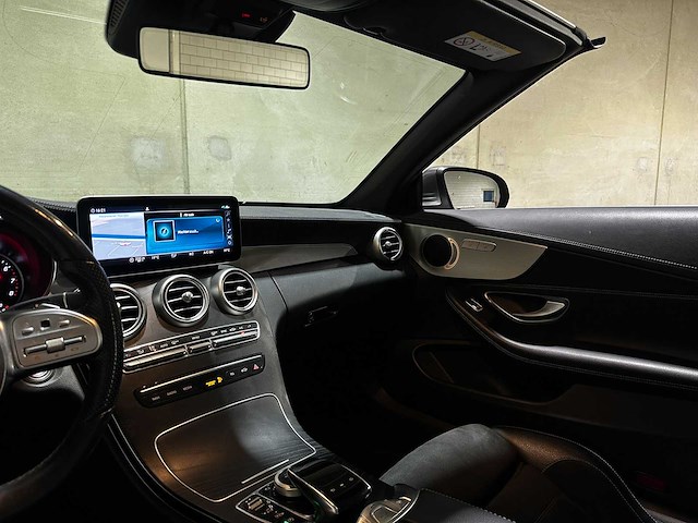 Mercedes-benz c180 cabriolet premium plus pack 156pk 2019 c-klasse, hkr-90-k - afbeelding 9 van  36