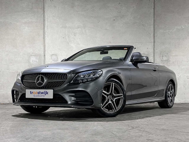 Mercedes-benz c180 cabriolet premium plus pack 156pk 2019 c-klasse, hkr-90-k - afbeelding 1 van  36