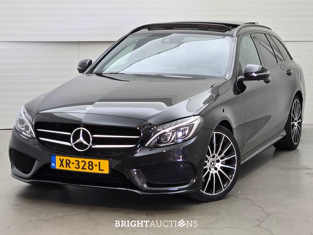 Mercedes-benz c180 estate sport edition premium plus cdi 116pk 2019 (origineel-nl) c-klasse, xr-328-l - afbeelding 1 van  37