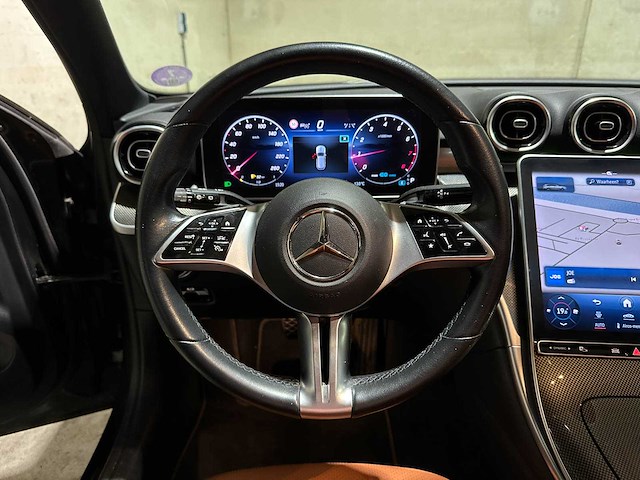 Mercedes-benz c200 estate launch edition luxury line c-klasse 204pk 2022 (origineel-nl + 1e eigenaar), n-922-xr - afbeelding 9 van  45