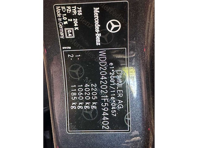 Mercedes-benz c220 cdi be automaat,* 22-nsh-5 - afbeelding 3 van  11