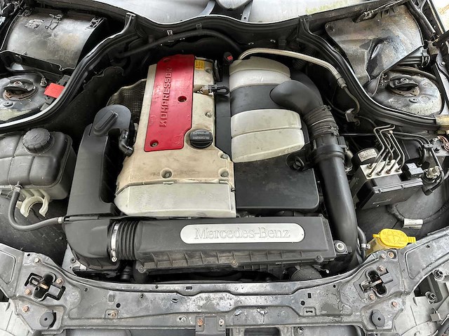 Mercedes-benz c230 k c-klasse sportcoupé 197pk 2004, sz-183-p youngtimer - afbeelding 7 van  27