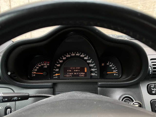 Mercedes-benz c230 k c-klasse sportcoupé 197pk 2004, sz-183-p youngtimer - afbeelding 16 van  27