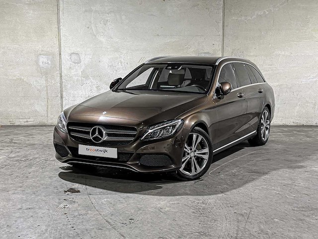 Mercedes-benz c350 e estate lease edition 279pk 2015 (origineel-nl) c-klasse, hd-635-l - afbeelding 1 van  42