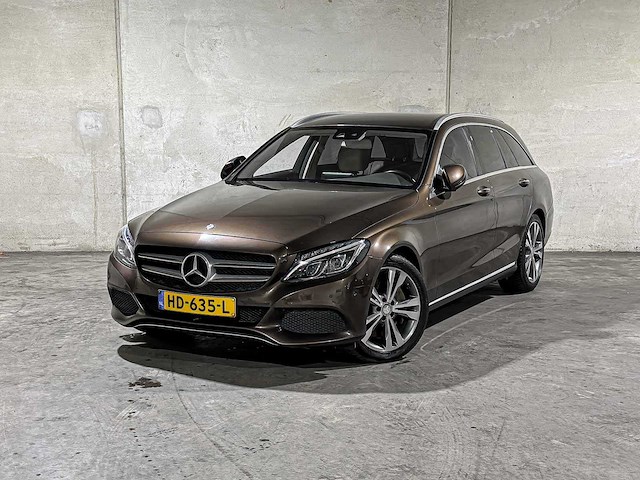 Mercedes-benz c350 e estate lease edition 279pk 2015 (origineel-nl) c-klasse, hd-635-l - afbeelding 12 van  42