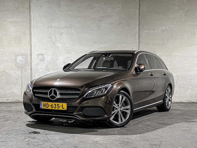 Mercedes-benz c350 e estate lease edition 279pk 2015 (origineel-nl) c-klasse, hd-635-l - afbeelding 34 van  42