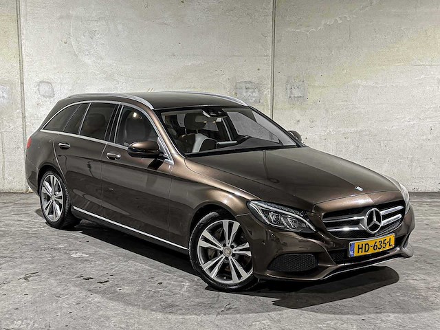 Mercedes-benz c350 e estate lease edition 279pk 2015 (origineel-nl) c-klasse, hd-635-l - afbeelding 38 van  42