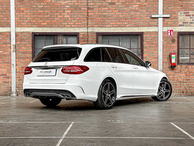 Mercedes-benz c450 amg 3.0 v6 4matic 367pk 2016 c-klasse estate, zn-456-j - afbeelding 1 van  61