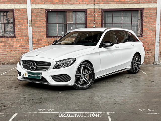 Mercedes-benz c450 amg 4matic 3.0 v6 367pk 2016 c-klasse estate, zn-456-j - afbeelding 1 van  78