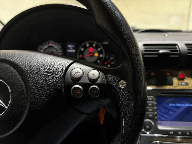 Mercedes-benz c55 combi amg 5.4 v8 367pk 2005 c-klasse, jsz-04-g youngtimer - afbeelding 19 van  48