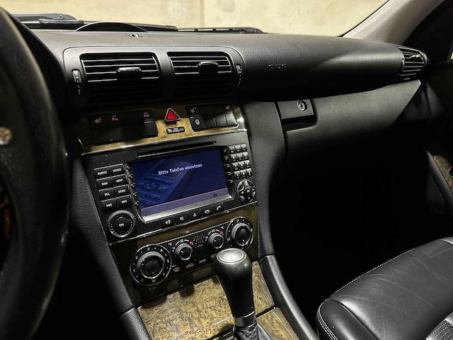 Mercedes-benz c55 combi amg 5.4 v8 367pk 2005 c-klasse, jsz-04-g youngtimer - afbeelding 24 van  48