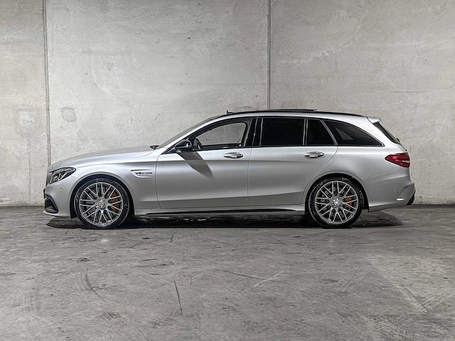 Mercedes-benz c63s amg 4.0 v8 510pk 2015 c-klasse estate, zh-705-l - afbeelding 6 van  45