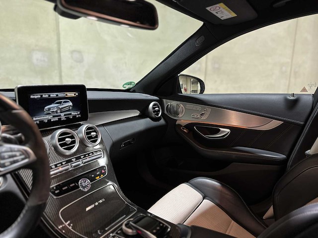 Mercedes-benz c63s amg 4.0 v8 510pk 2015 c-klasse estate, zh-705-l - afbeelding 9 van  45