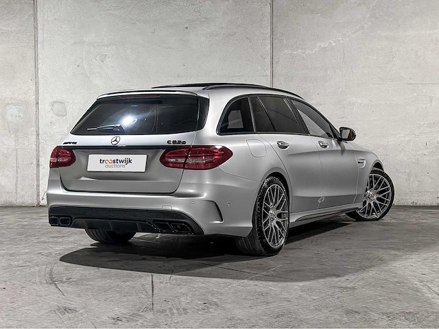 Mercedes-benz c63s amg 4.0 v8 510pk 2015 c-klasse estate, zh-705-l - afbeelding 44 van  45