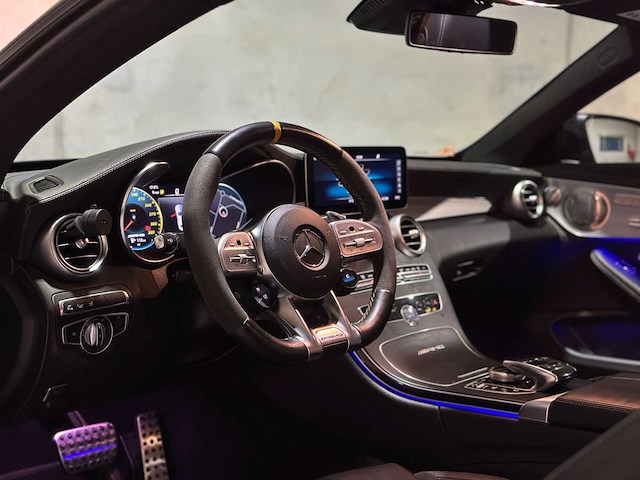 Mercedes-benz c63s amg 4.0 v8 premium plus pack 510pk 2020 c-klasse coupé, z-558-gx - afbeelding 18 van  65