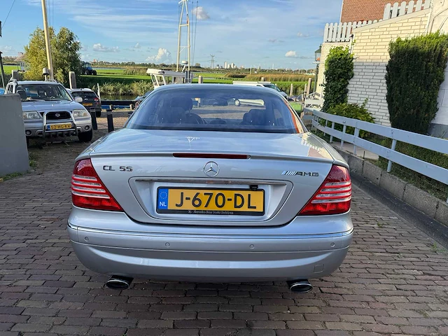 Mercedes-benz cl-klasse amg 55 first edition collectors item j-670-dl - afbeelding 10 van  25