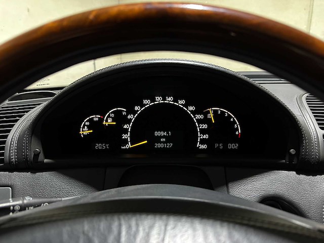Mercedes-benz cl500 5.0 v8 306pk 2000 (origineel-nl) cl-klasse, 32-ff-nd youngtimer - afbeelding 15 van  44