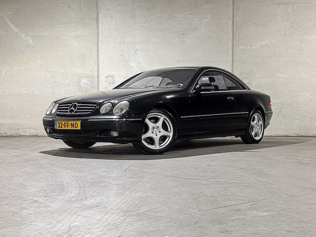 Mercedes-benz cl500 5.0 v8 306pk 2000 (origineel-nl) cl-klasse, 32-ff-nd youngtimer - afbeelding 12 van  44