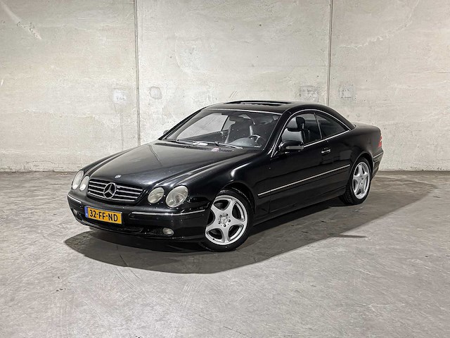 Mercedes-benz cl500 5.0 v8 306pk 2000 (origineel-nl) cl-klasse, 32-ff-nd youngtimer - afbeelding 34 van  44