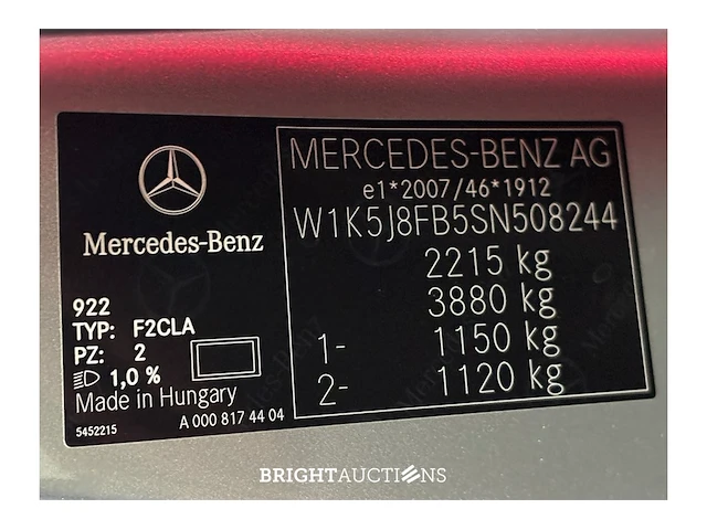 Mercedes-benz cla250 e star edition amg line 272pk 2024 (origineel-nl) cla-klasse, ggt-85-s - afbeelding 32 van  40
