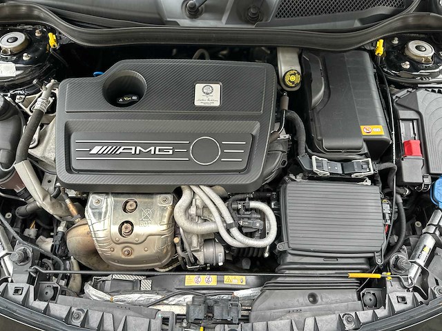 Mercedes-benz cla45 4matic orangeart edition cla-klasse 360pk 2015, nl-kenteken - afbeelding 28 van  43