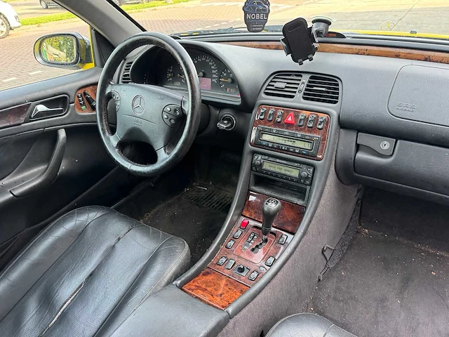 Mercedes-benz clk-klasse cabrio 200 elegance automaat 11-dl-xt - afbeelding 14 van  14