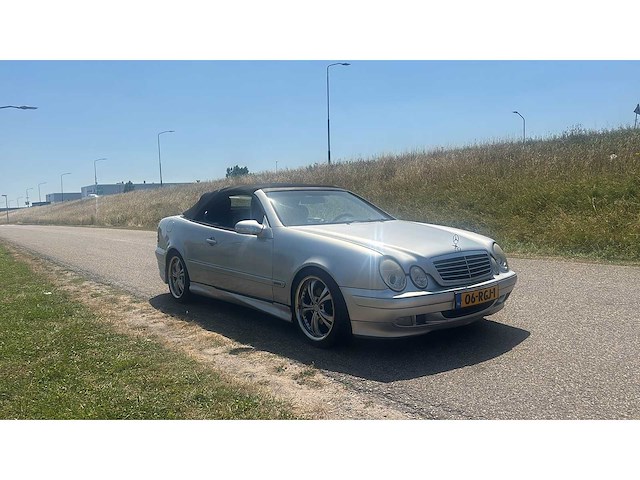 Mercedes-benz clk-klasse cabrio 200 k. avantgarde 2003 | 06-rgj-1 i - afbeelding 12 van  13