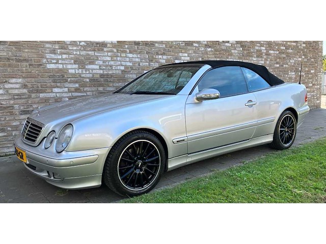 Mercedes-benz clk-klasse cabrio 200 k. elegance 2002 - afbeelding 10 van  14